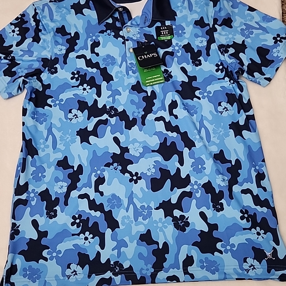 chaps Mens Como Shorts Sleeve - Picture 1 of 10